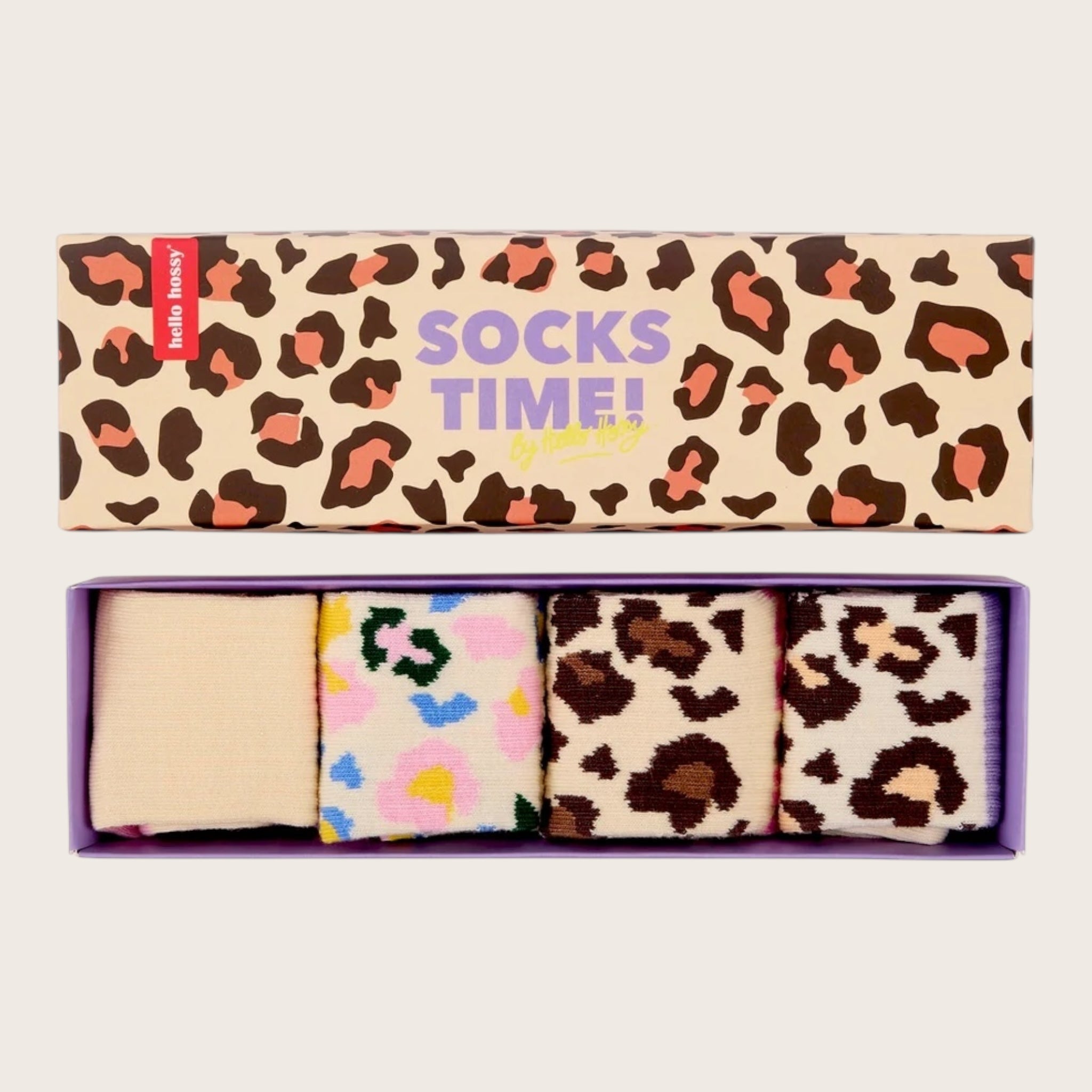 PACK CHAUSSETTES - LÉOPARD