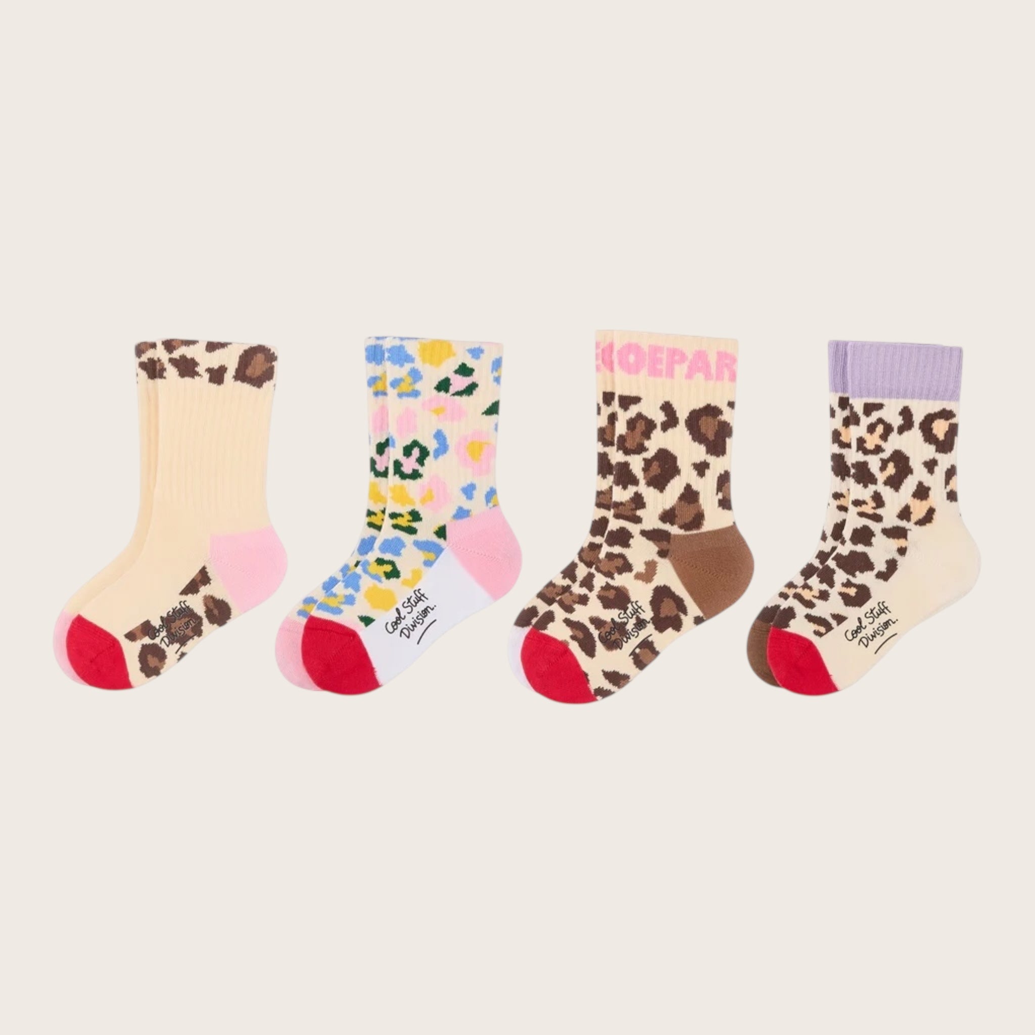 PACK CHAUSSETTES - LÉOPARD