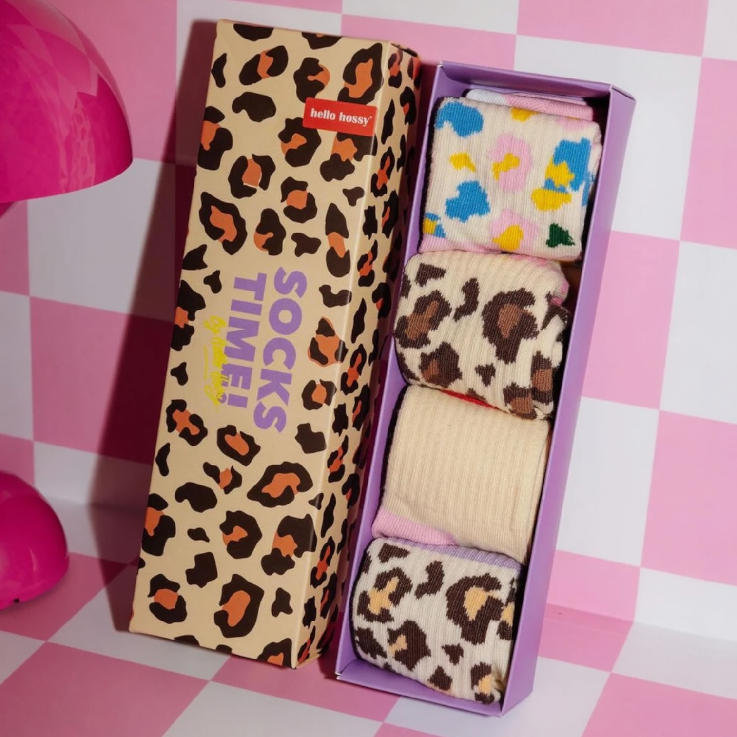 PACK CHAUSSETTES - LÉOPARD