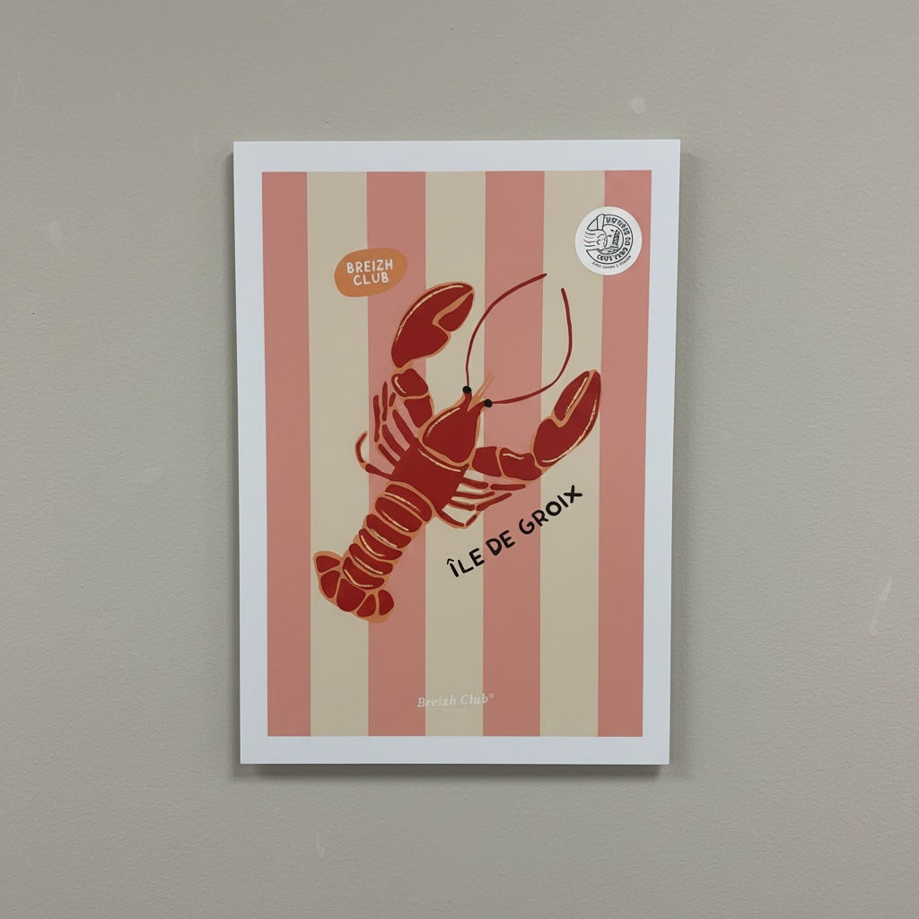 AFFICHE À RAYURES 🦞