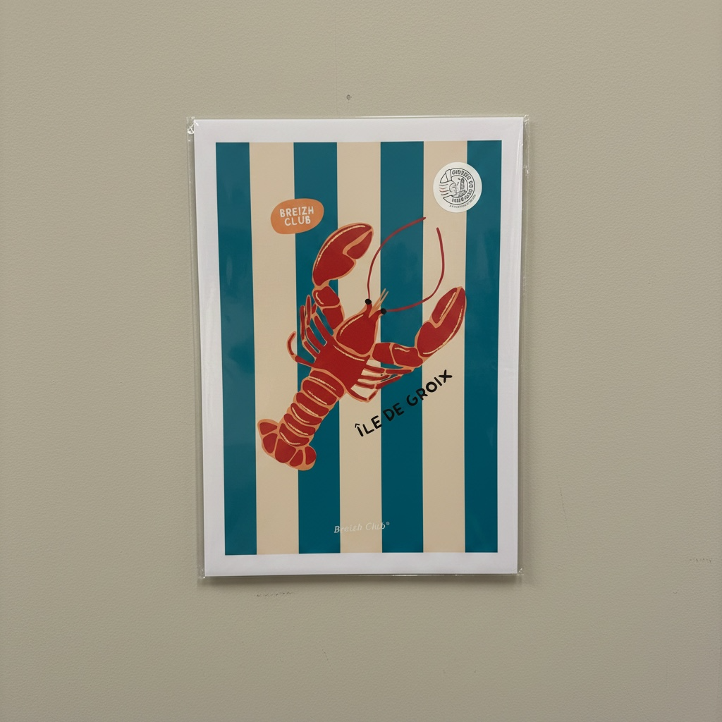 AFFICHE À RAYURES 🦞
