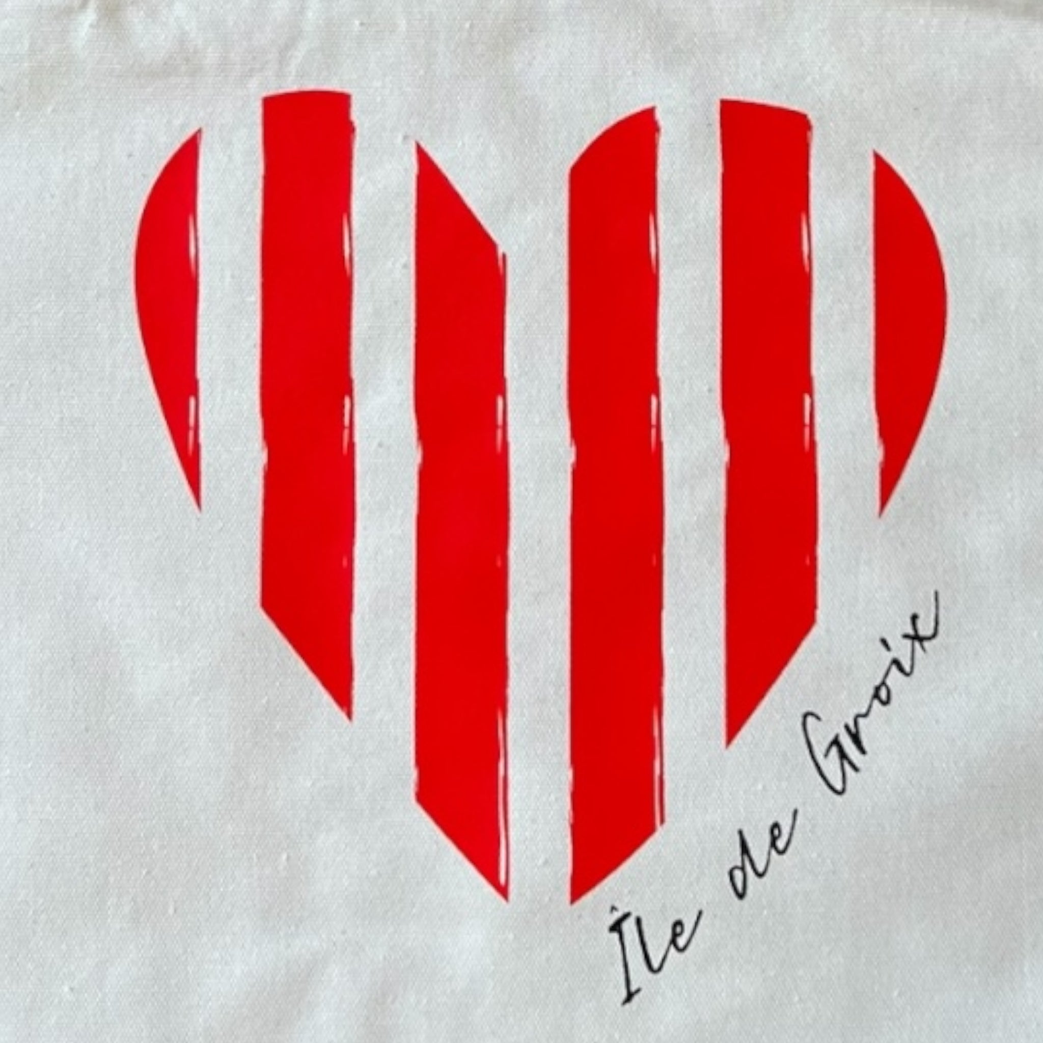 TOTE BAG - COEUR MARINIÈRE