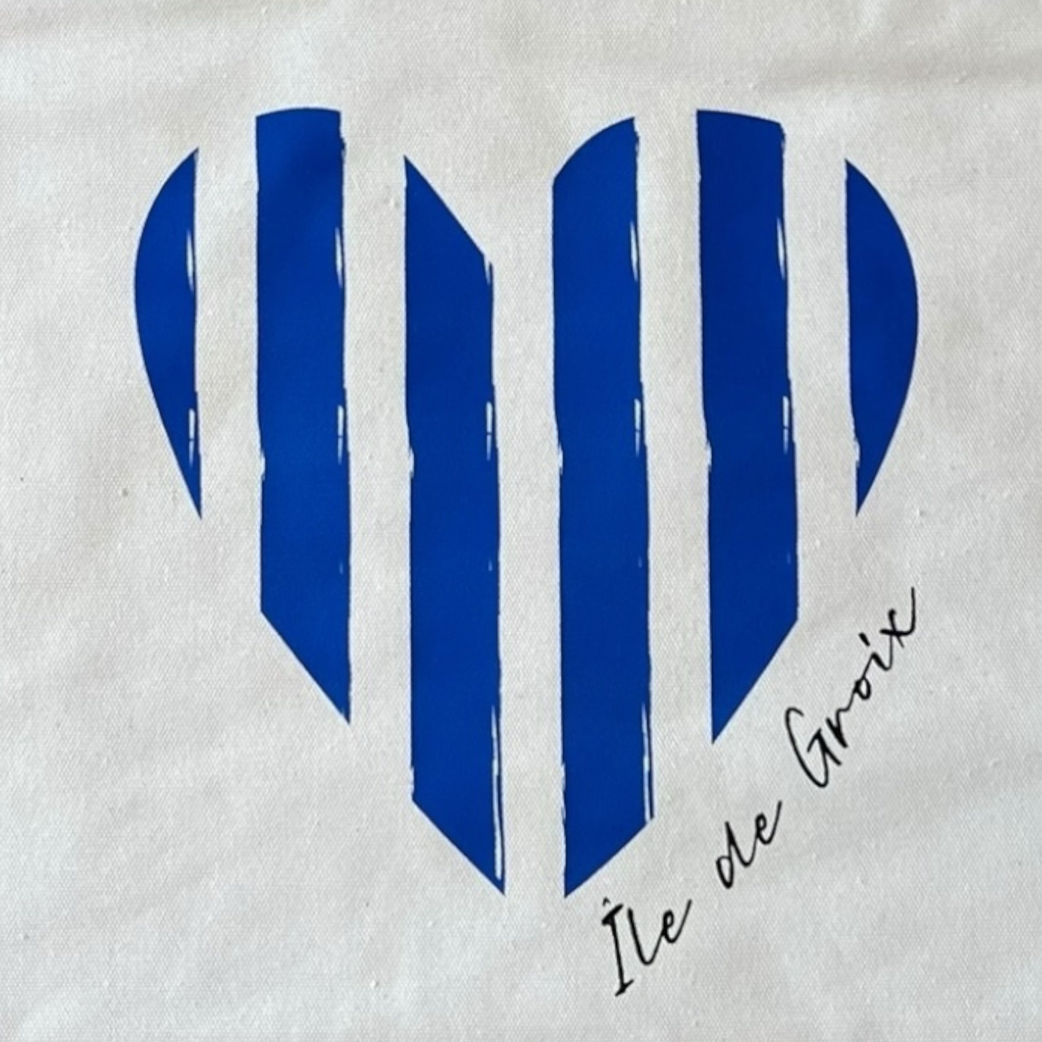 TOTE BAG - COEUR MARINIÈRE