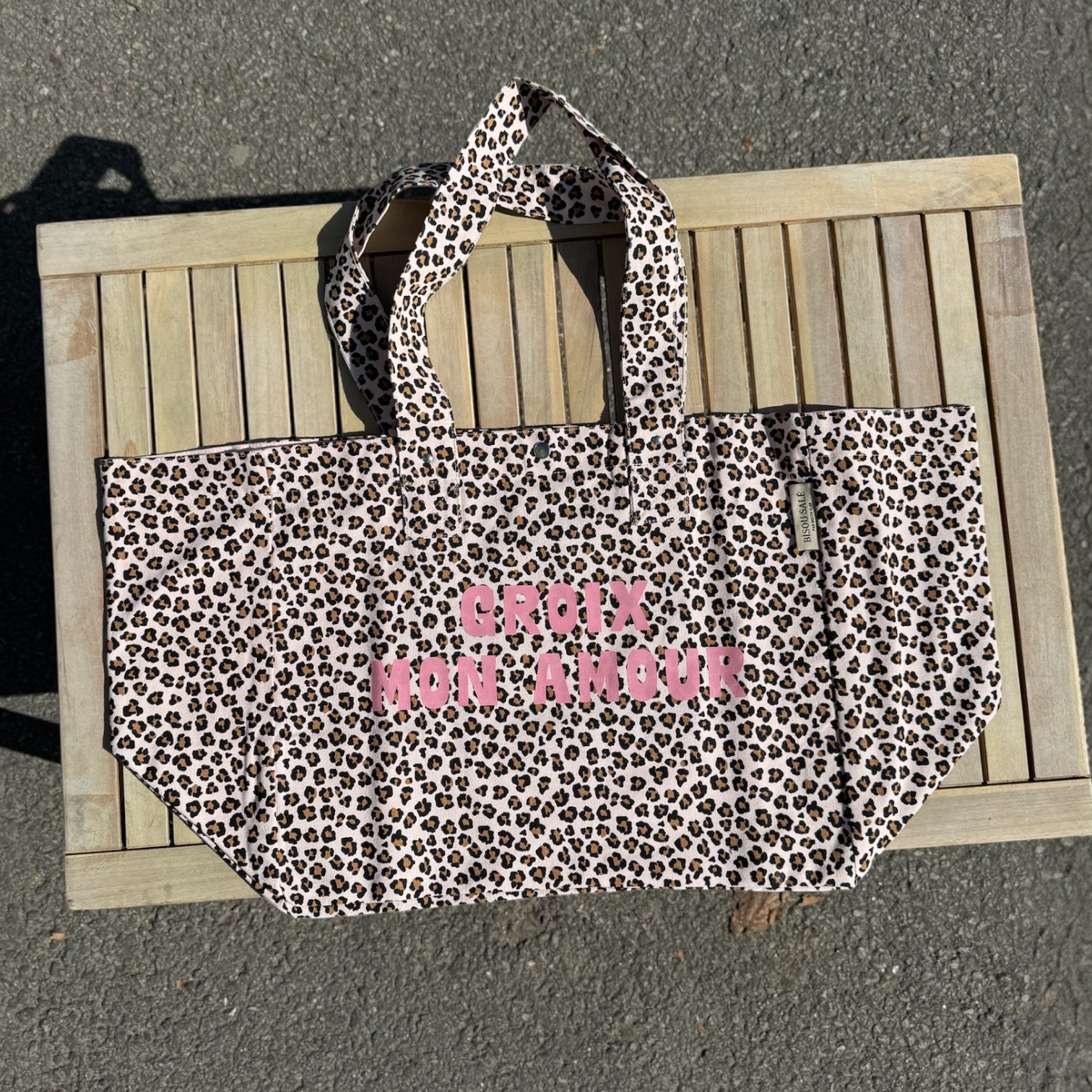 GRAND CABAS LÉOPARD 🐆