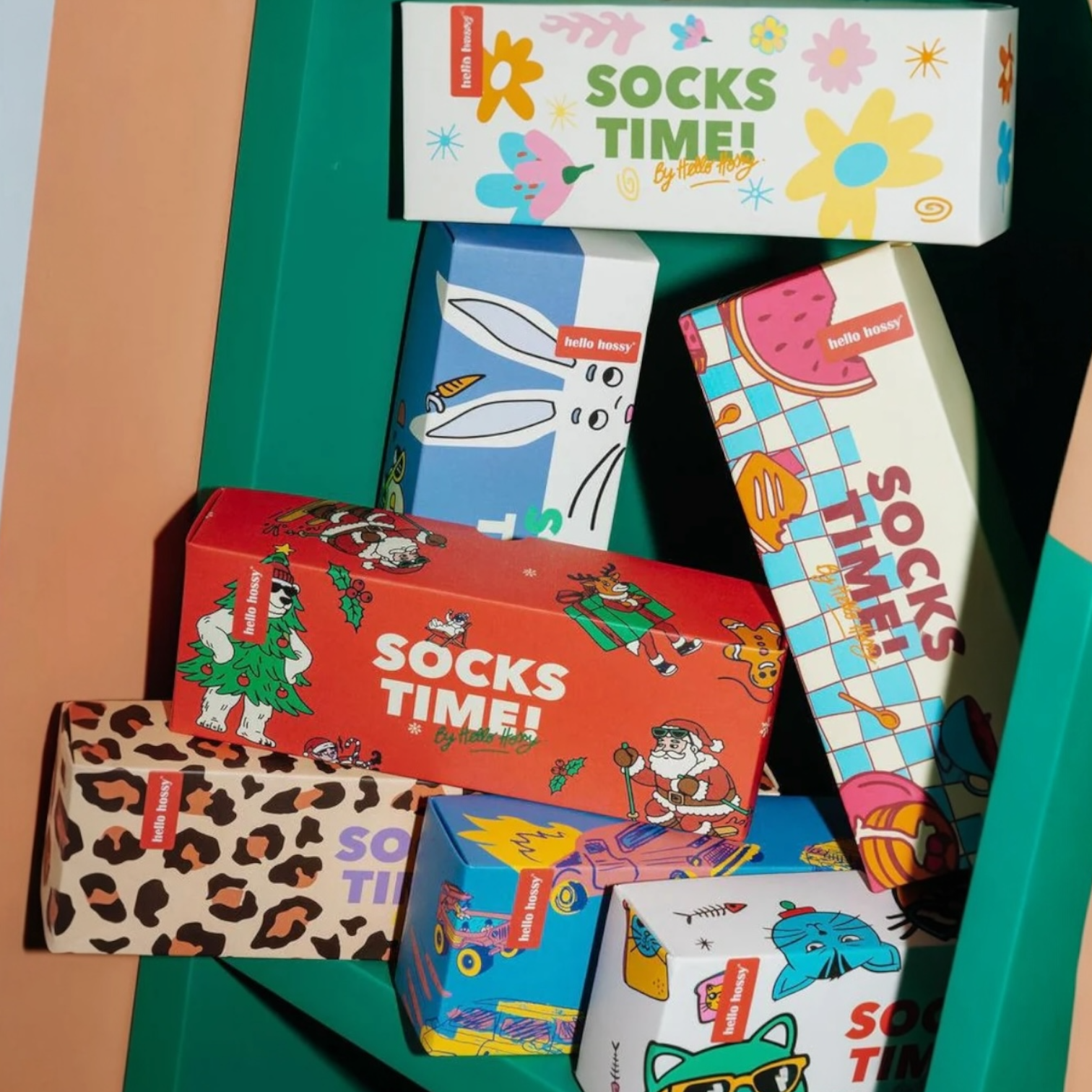 PACK CHAUSSETTES - LÉOPARD