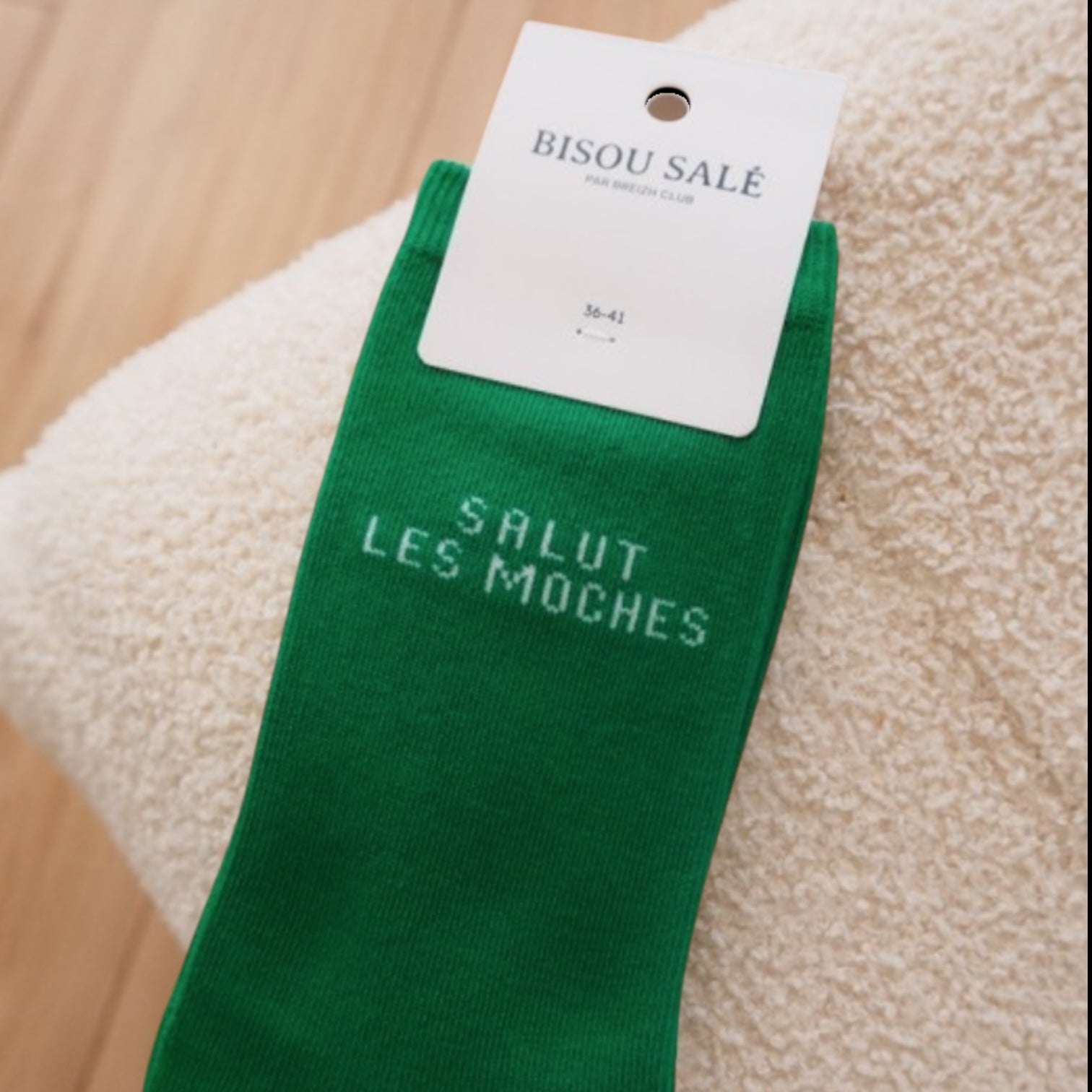 CHAUSSETTES - SALUT LES MOCHES