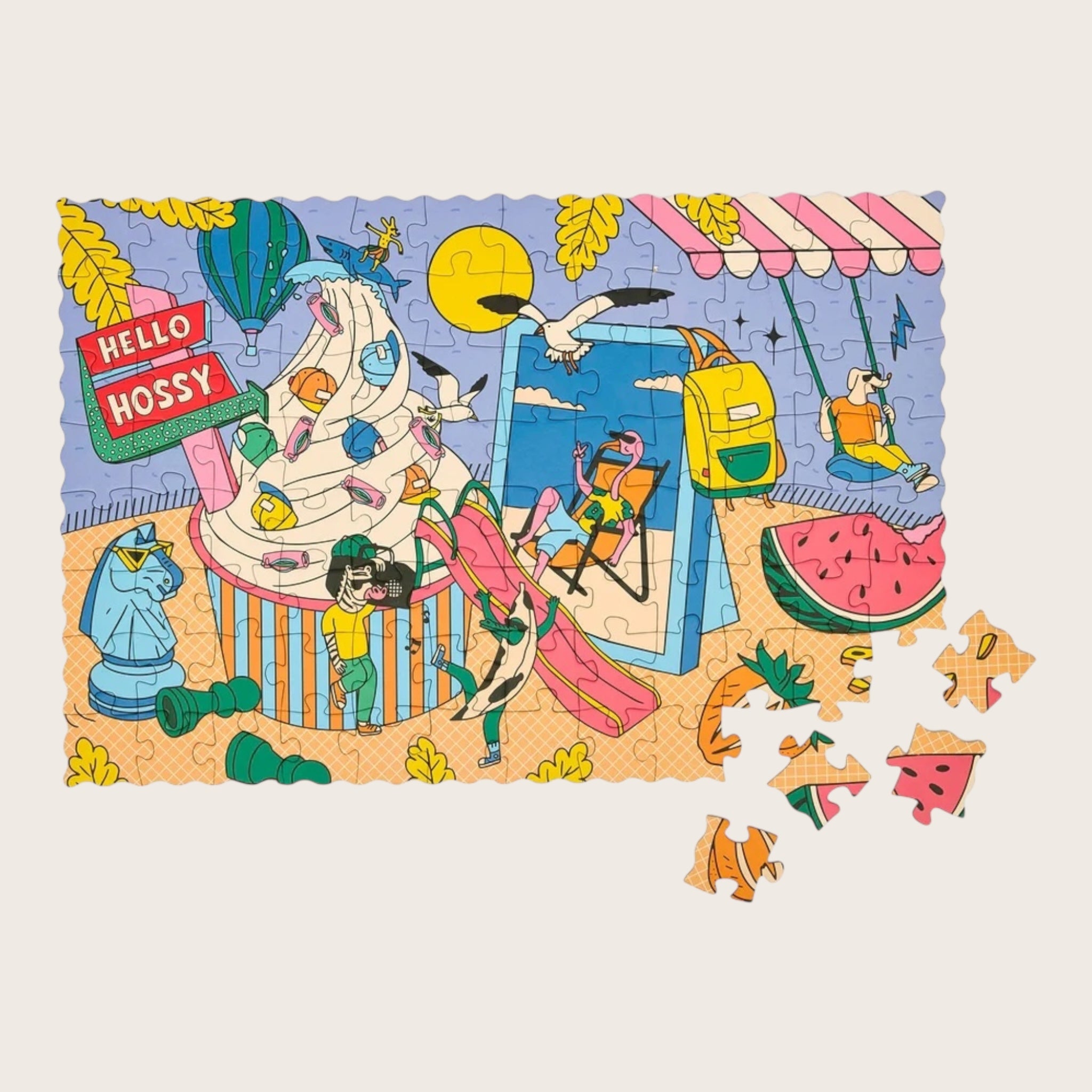 PUZZLE ICE CREAM DAY