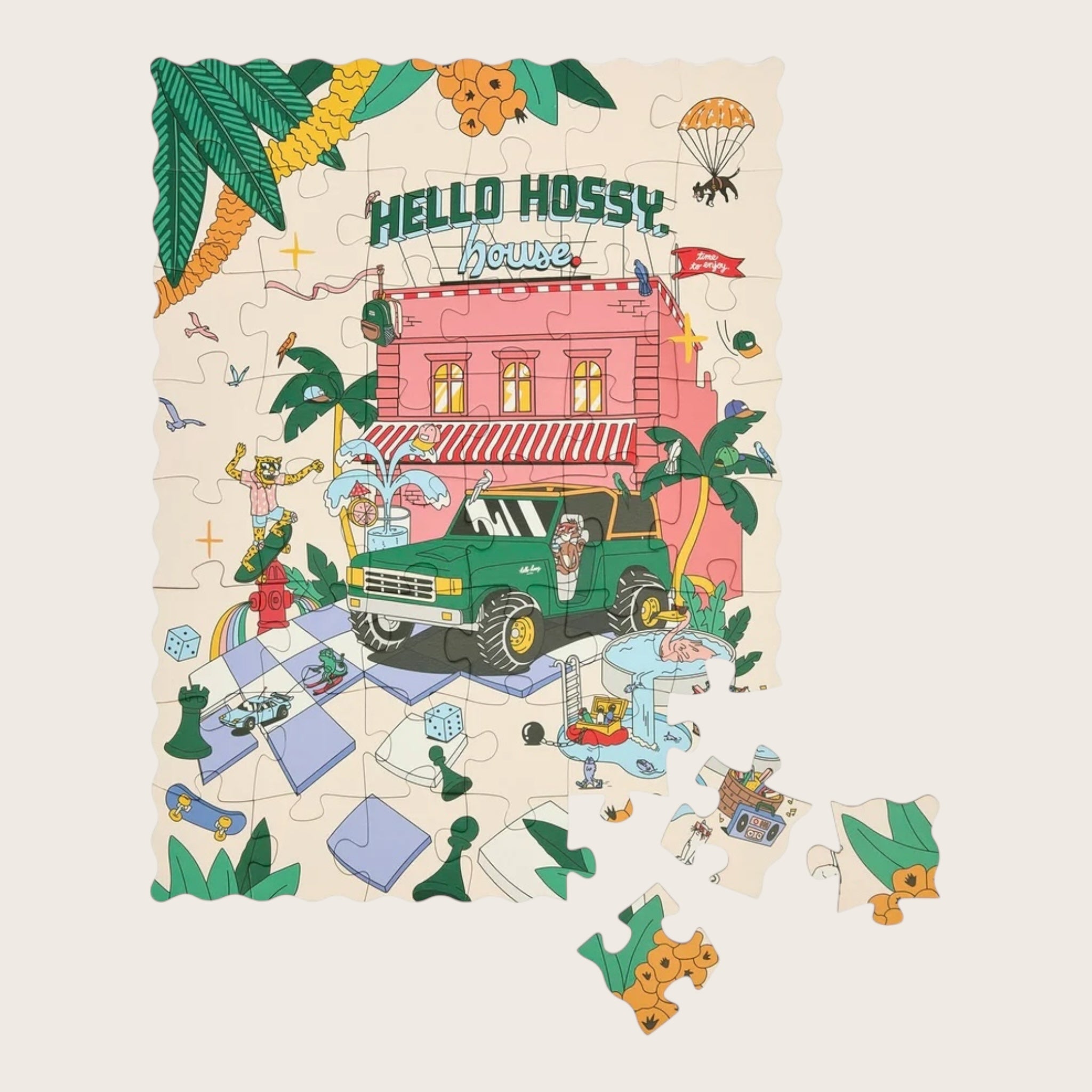 PUZZLE HELLO HOSSY HOUSE